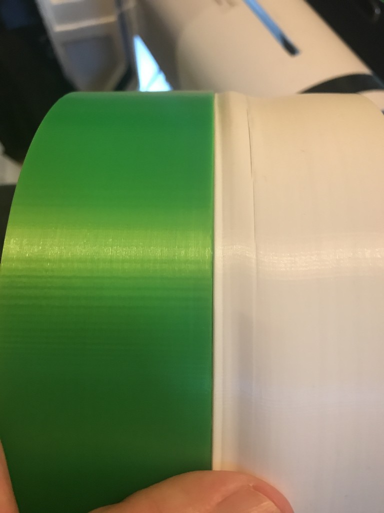 Automatic fan speed control in green, manual control in white
